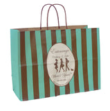 Custom Printed Twisted Handle Paper Shoppers - Tribute Packaging Inc.