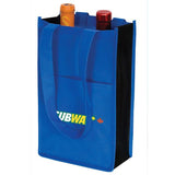 Reusable 2 Bottle Wine Bag - Tribute Packaging Inc.