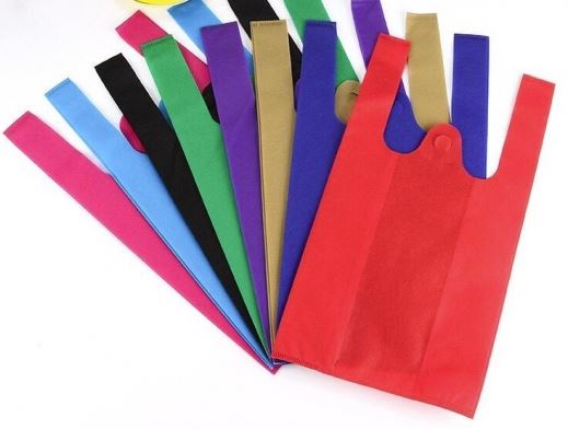 Reusable T Shirt Bags Custom Printed