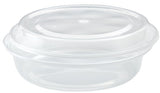 Versatile Round Polypropylene Food Containers With Lids