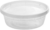 Versatile Round Polypropylene Food Containers With Lids