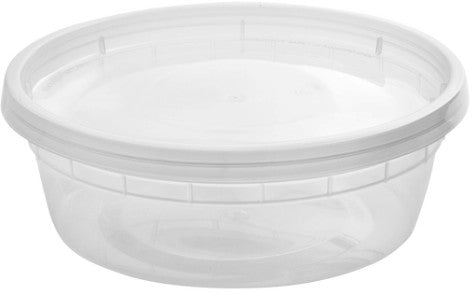 Versatile Round Polypropylene Food Containers With Lids