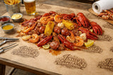 Custom Printed Kraft Paper Table Liners for Restaurants